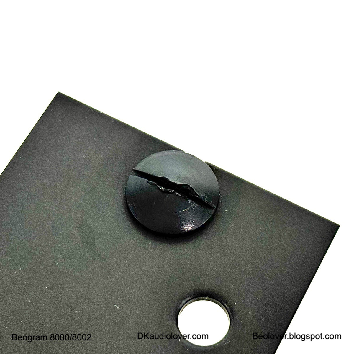 Knob for 'Black Plate Under Arms' for Beogram 8000 and 8002