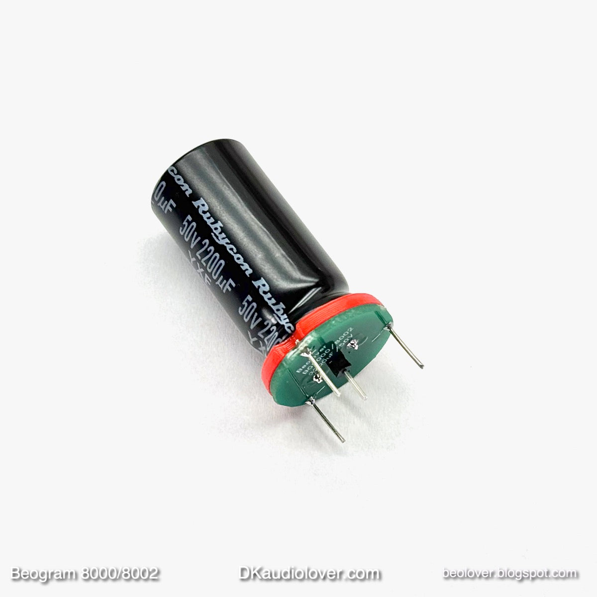 4-Pin 2200uF Reservoir Capacitor for Beogram 8000 and 8002