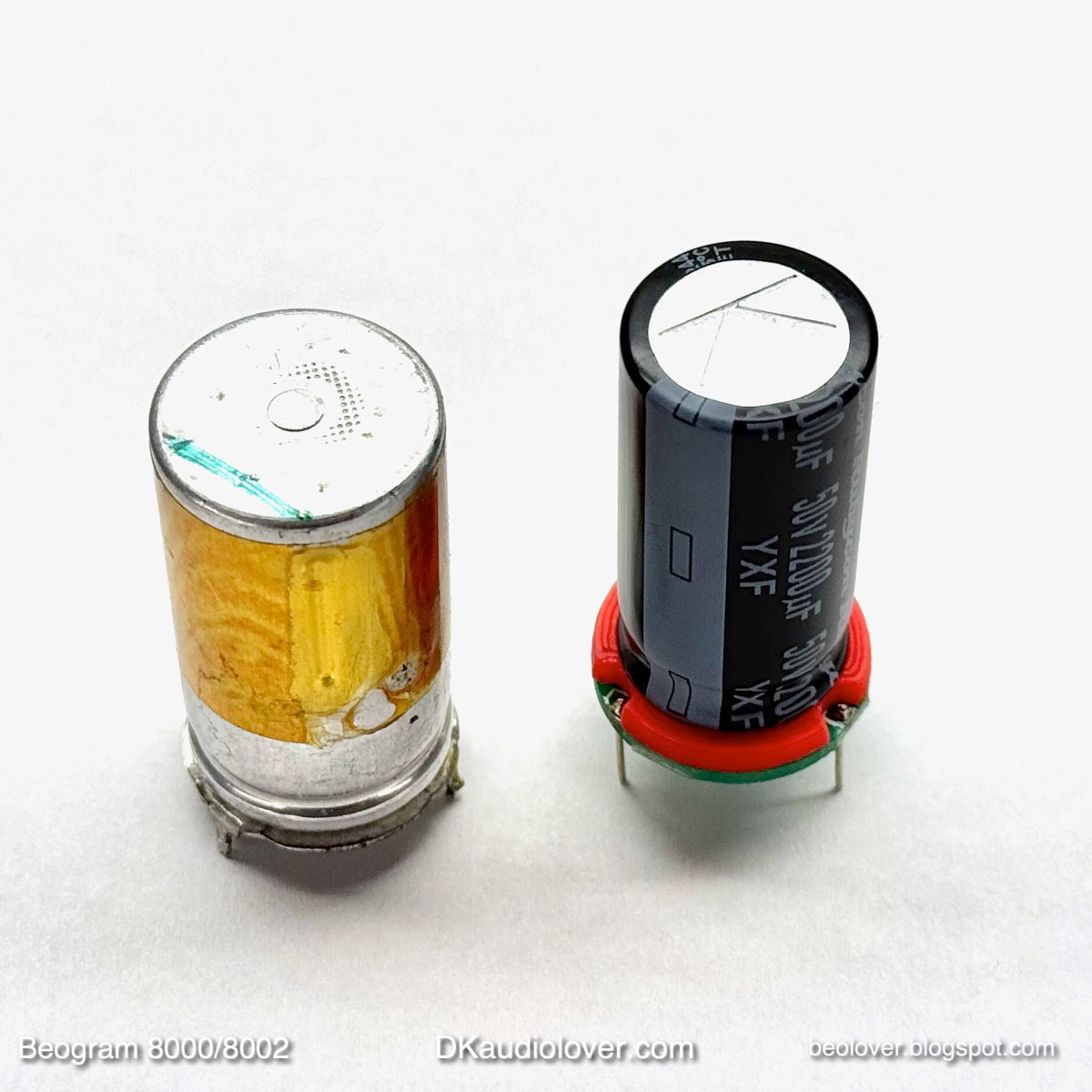 4-Pin 2200uF Reservoir Capacitor for Beogram 8000 and 8002