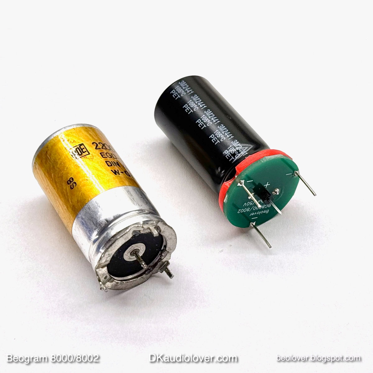 4-Pin 2200uF Reservoir Capacitor for Beogram 8000 and 8002