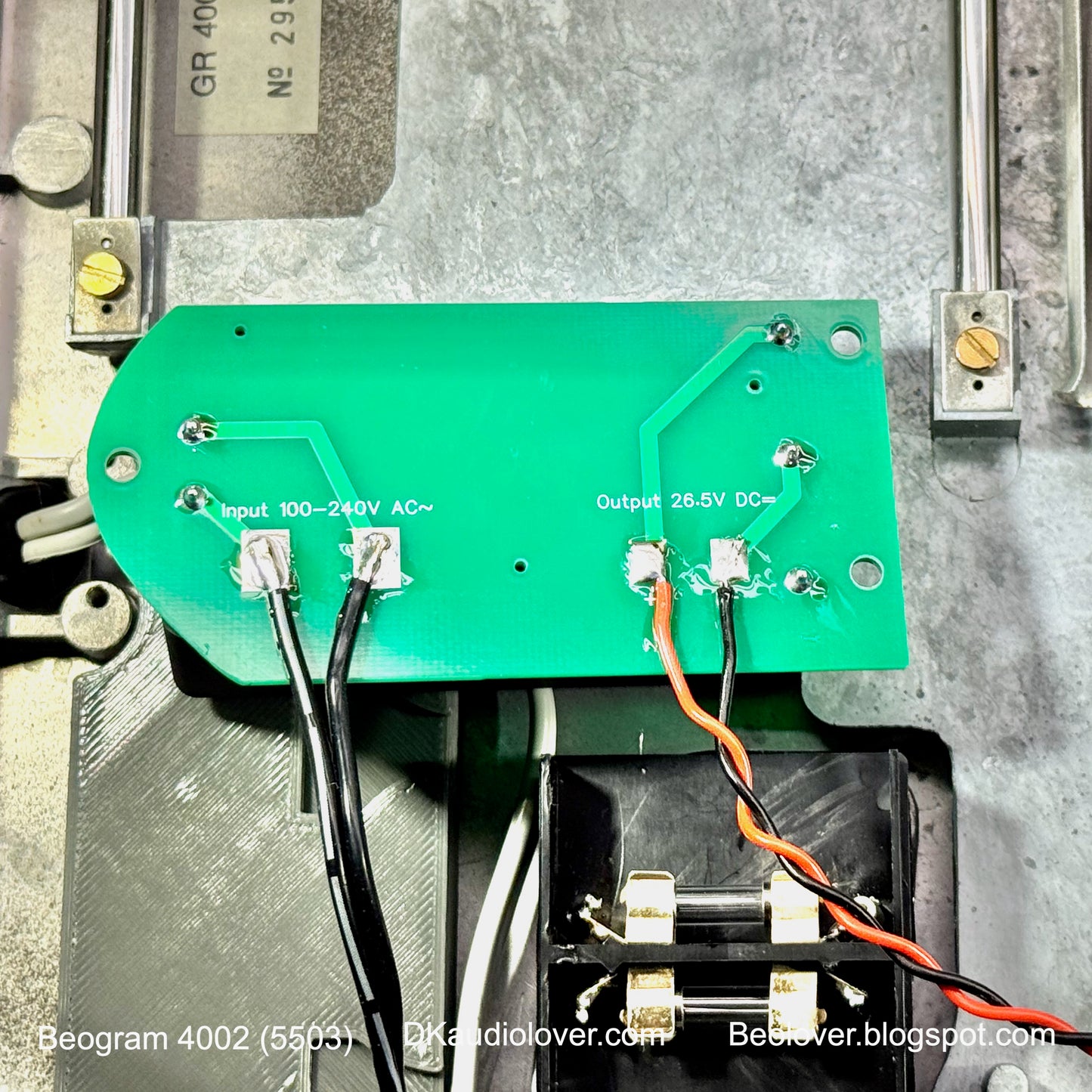 Transformer Replacement Kit for Beogram 4002 (Types 5503)