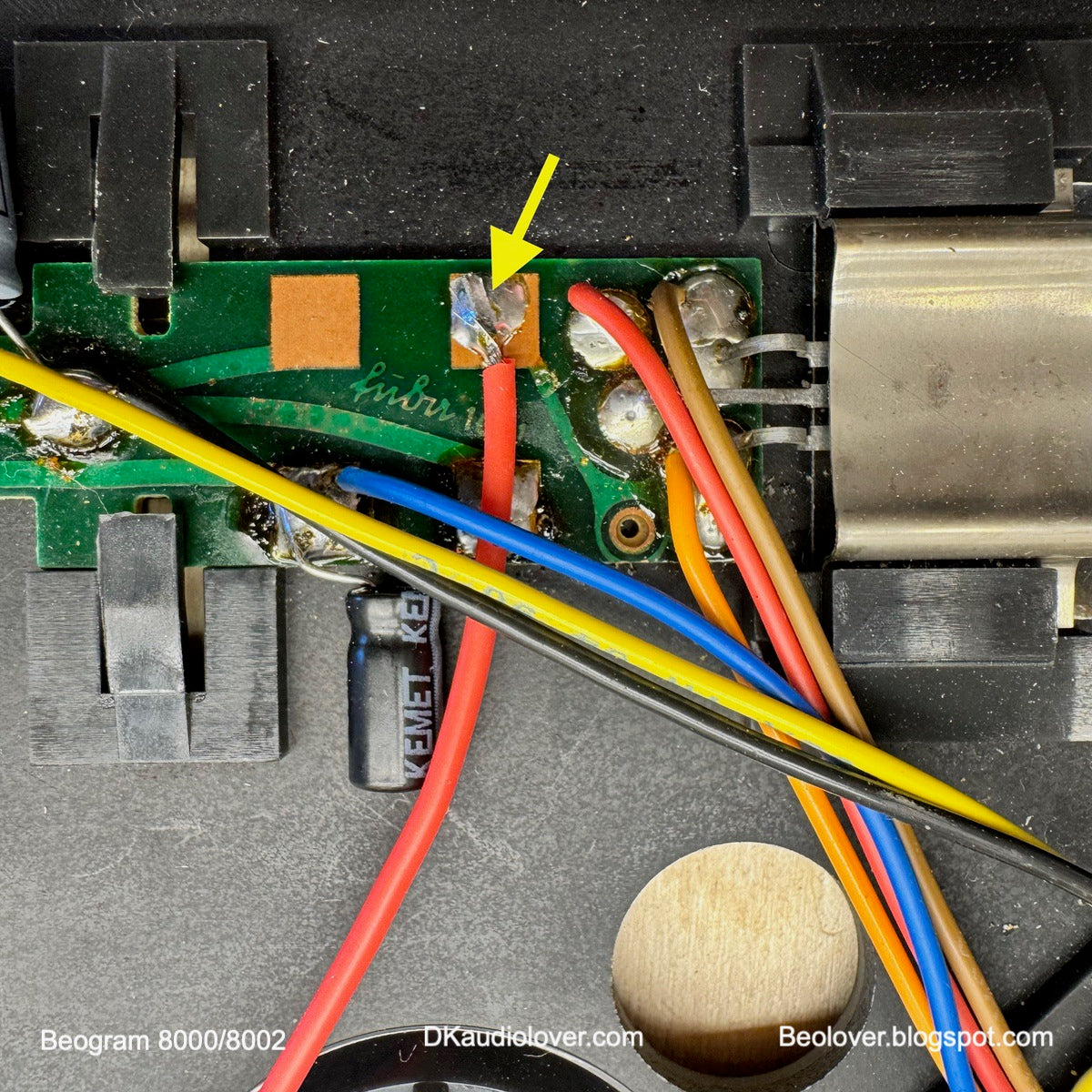 Internal RIAA Pre-Amplifier for Beogram 8000 and 8002