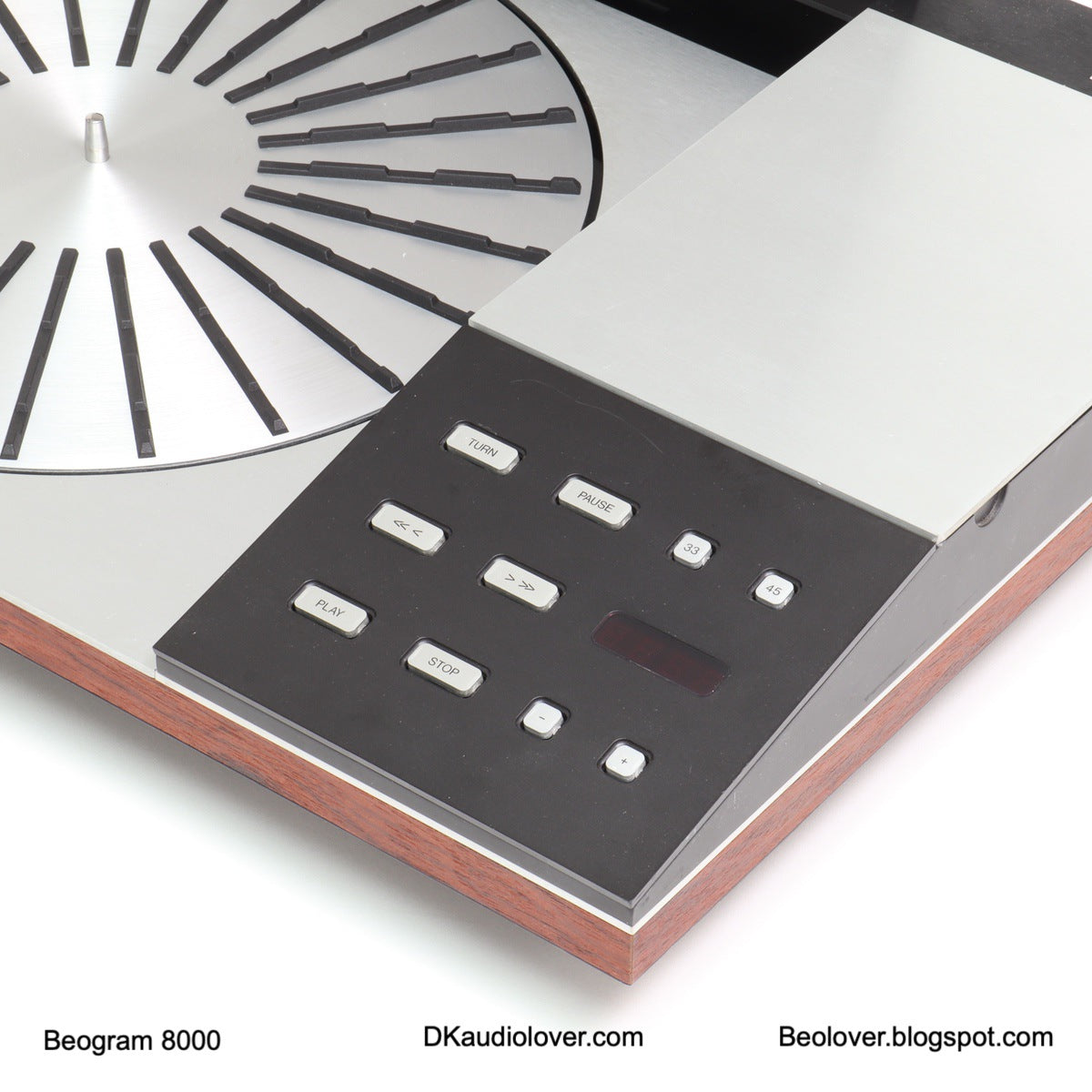 Beogram 8000 (Type 5613, Fully Restored, RIAA Pre-Amp, One Year Warranty)